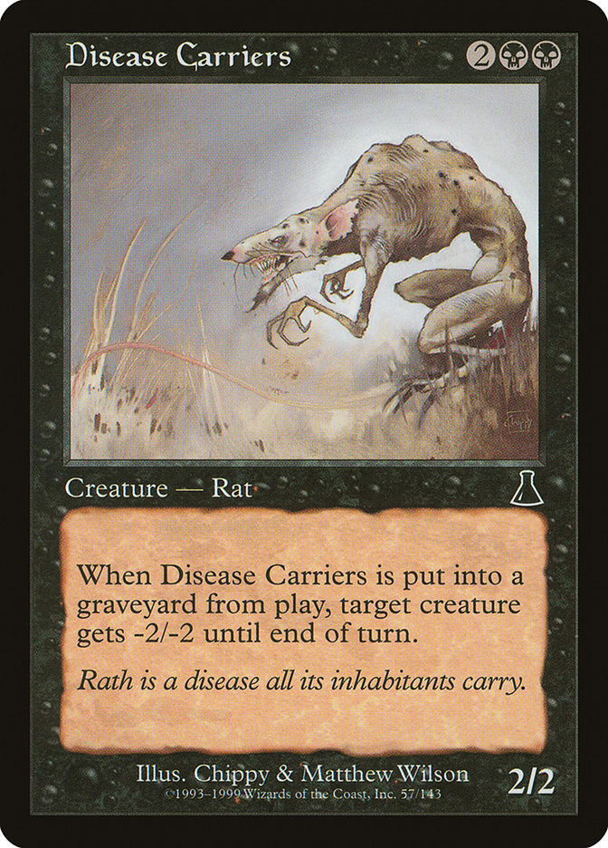 Disease Carriers [Urza's Destiny] | Webway Games