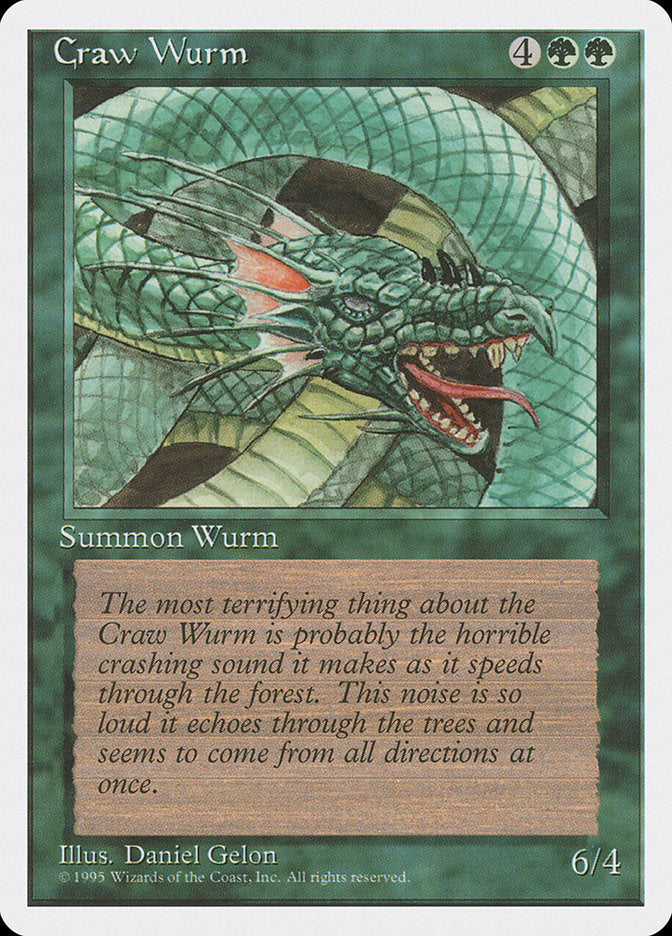 Craw Wurm [Fourth Edition] | Webway Games
