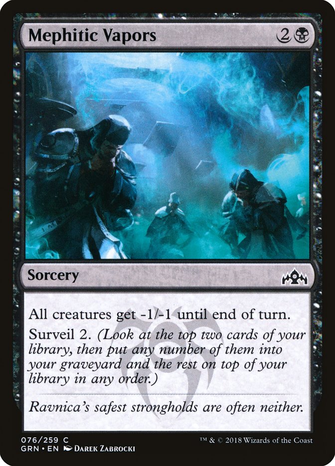 Mephitic Vapors [Guilds of Ravnica] | Webway Games