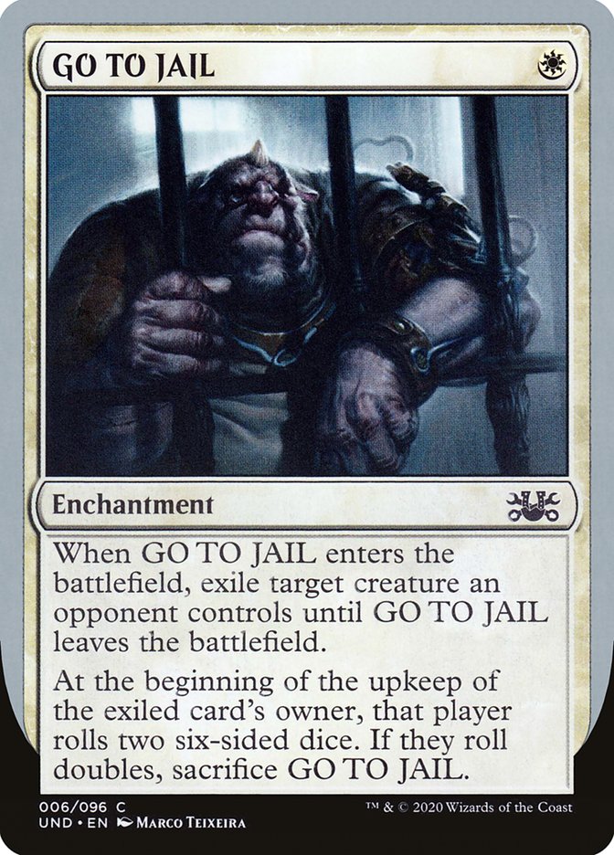 GO TO JAIL [Unsanctioned] | Webway Games