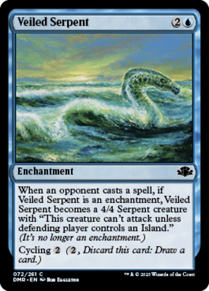 Veiled Serpent [Dominaria Remastered] | Webway Games