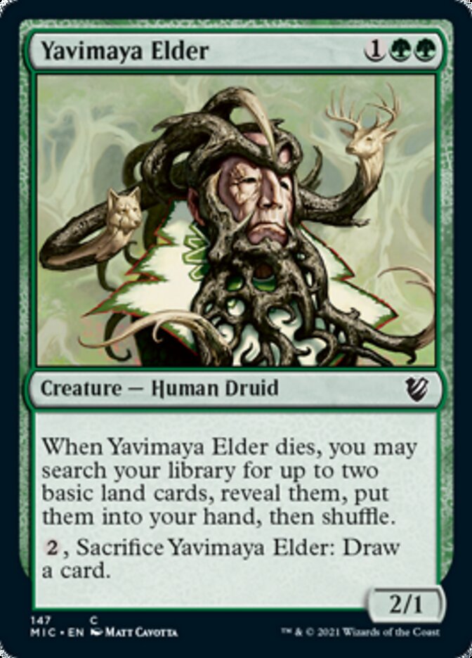 Yavimaya Elder [Innistrad: Midnight Hunt Commander] | Webway Games