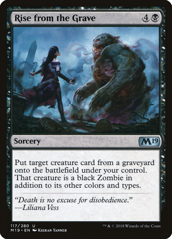 Rise from the Grave [Core Set 2019] | Webway Games