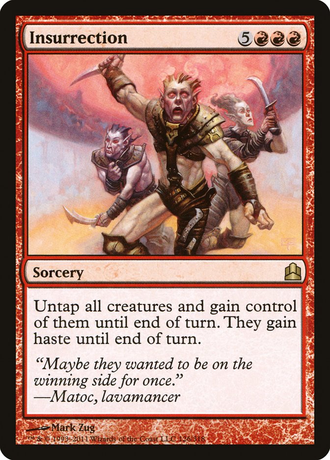 Insurrection [Commander 2011] | Webway Games