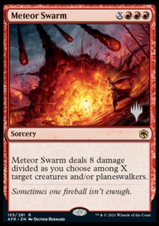 Meteor Swarm (Promo Pack) [Dungeons & Dragons: Adventures in the Forgotten Realms Promos] | Webway Games
