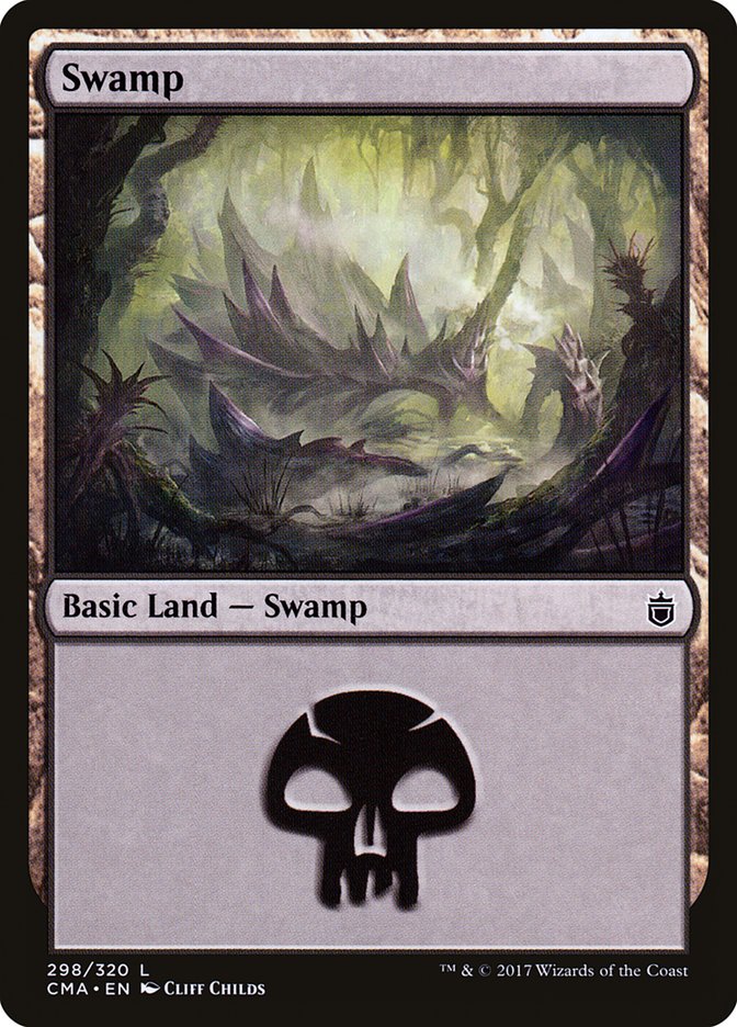 Swamp (#298) [Commander Anthology] | Webway Games