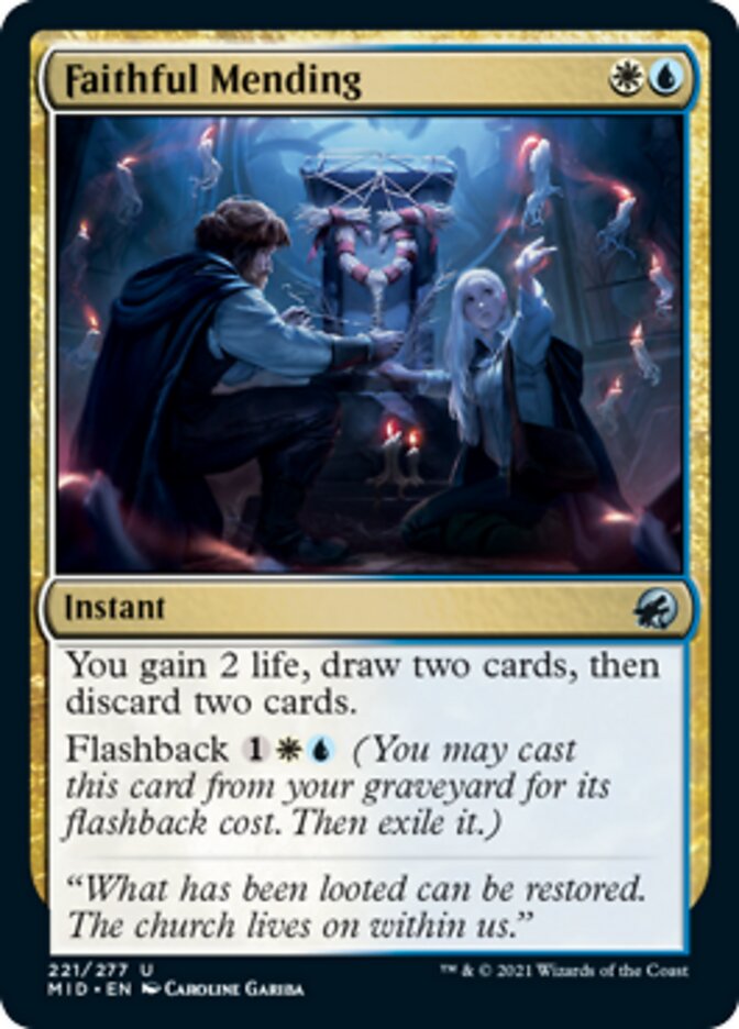 Faithful Mending [Innistrad: Midnight Hunt] | Webway Games