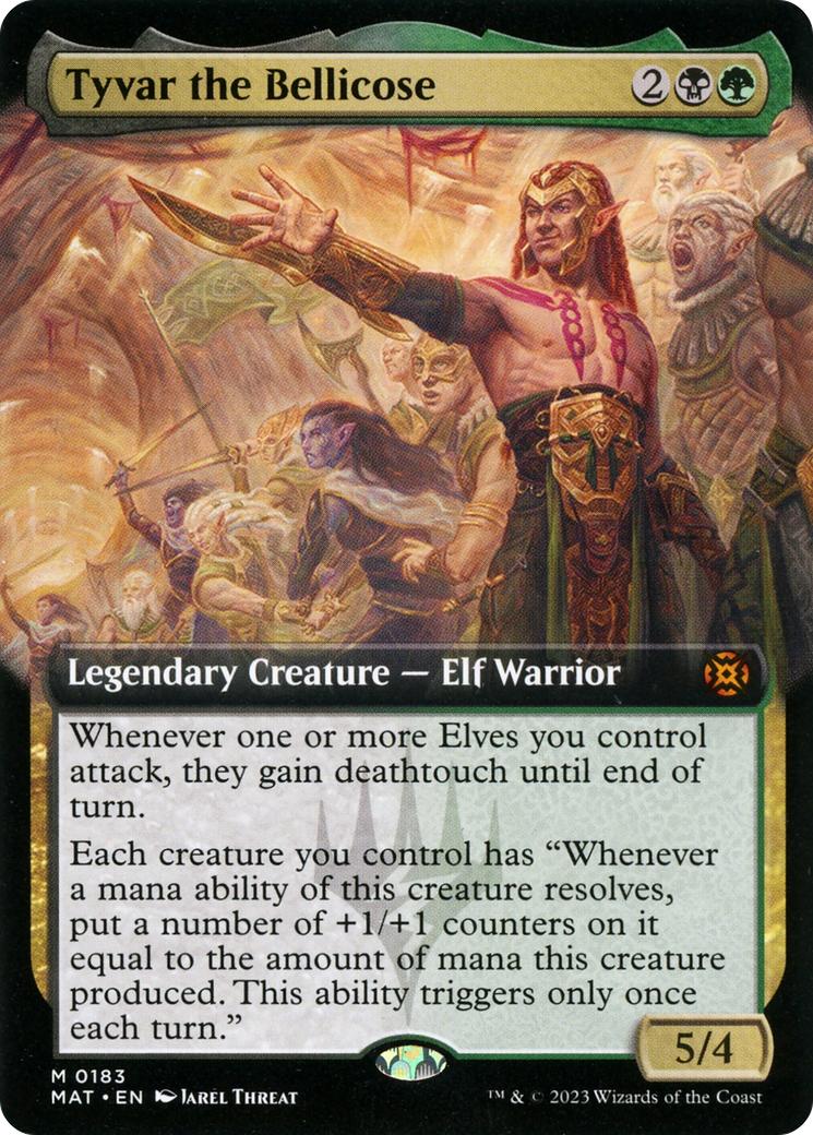 Tyvar the Bellicose (Extended Art) [March of the Machine: The Aftermath] | Webway Games