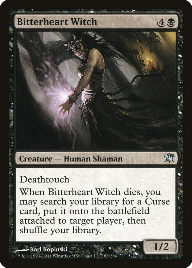 Bitterheart Witch [Innistrad] | Webway Games