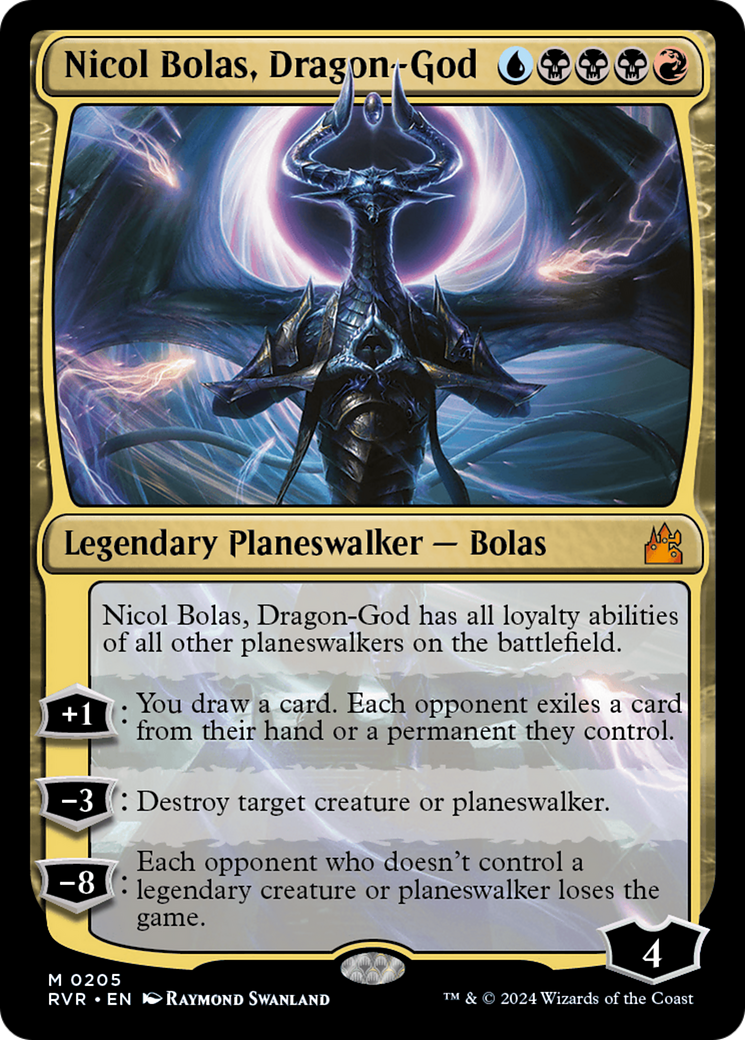 Nicol Bolas, Dragon-God [Ravnica Remastered] | Webway Games