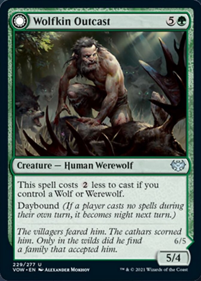 Wolfkin Outcast // Wedding Crasher [Innistrad: Crimson Vow] | Webway Games