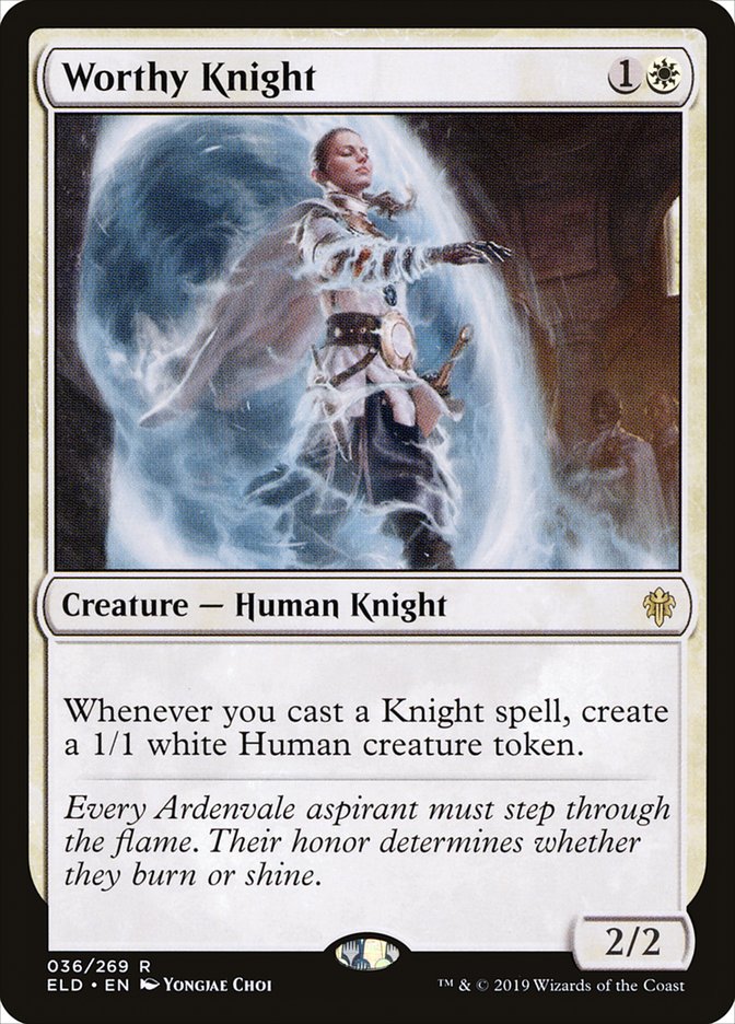 Worthy Knight [Throne of Eldraine] | Webway Games