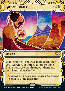 Gift of Estates (Etched Foil) [Strixhaven Mystical Archive] | Webway Games
