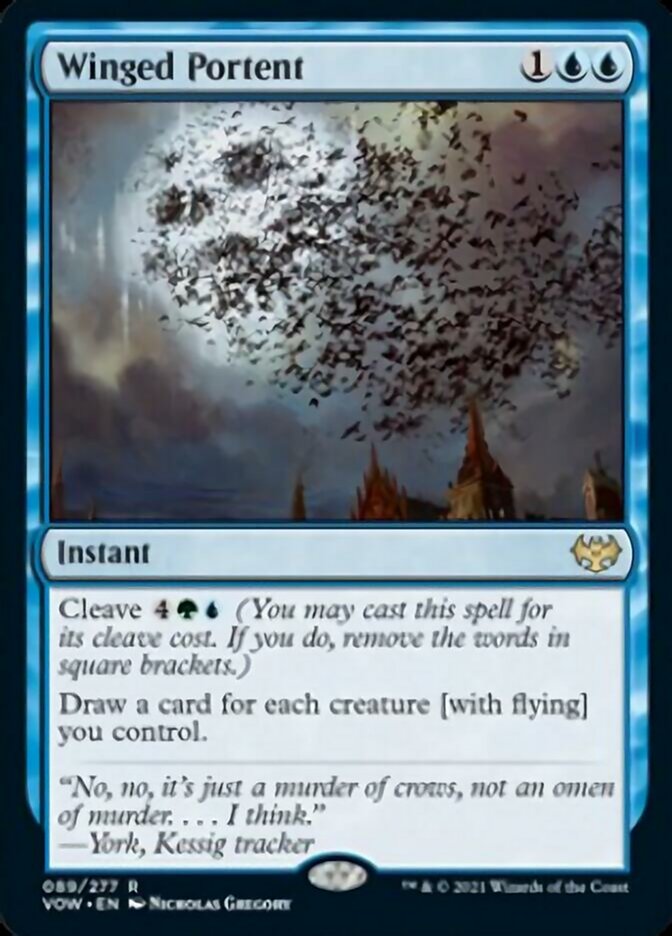 Winged Portent [Innistrad: Crimson Vow] | Webway Games