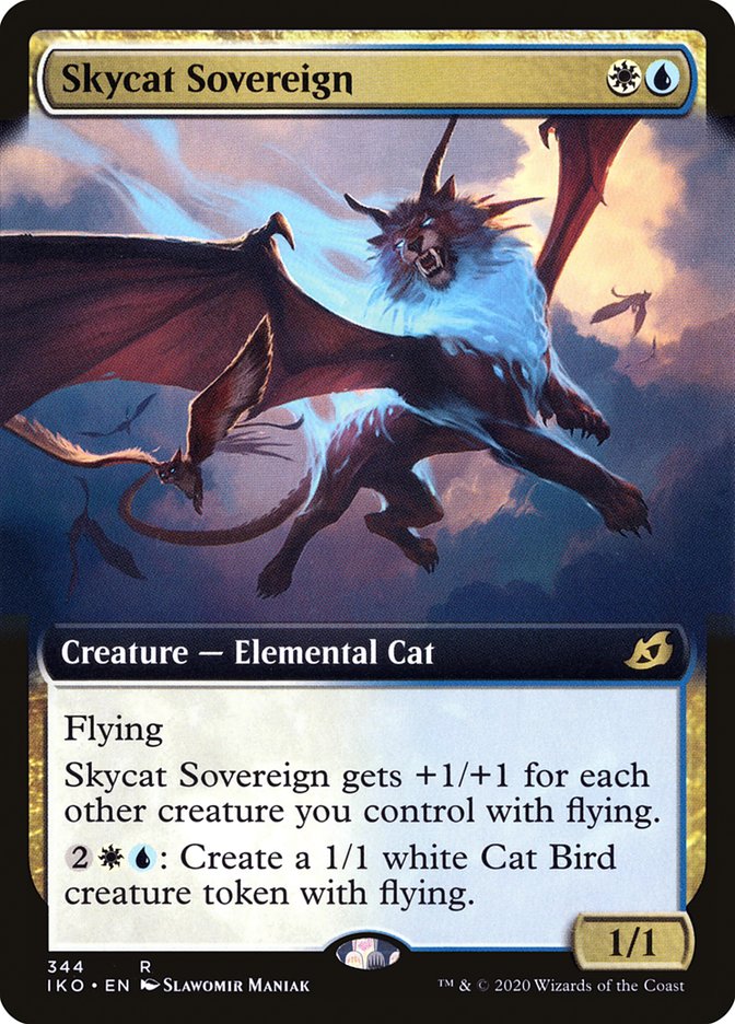 Skycat Sovereign (Extended Art) [Ikoria: Lair of Behemoths] | Webway Games