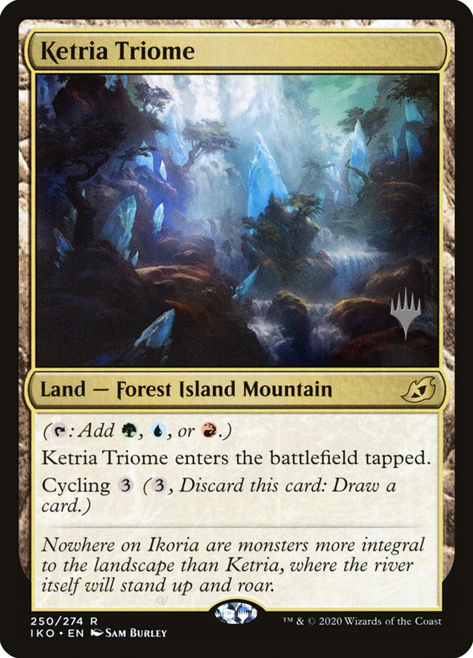 Ketria Triome (Promo Pack) [Ikoria: Lair of Behemoths Promos] | Webway Games
