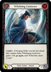 Whelming Gustwave (Blue) [U-WTR112] (Welcome to Rathe Unlimited)  Unlimited Rainbow Foil | Webway Games