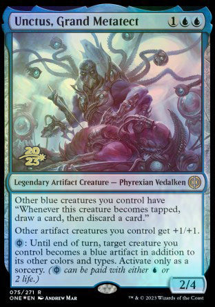 Unctus, Grand Metatect [Phyrexia: All Will Be One Prerelease Promos] | Webway Games