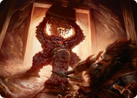 Xorn Art Card [Dungeons & Dragons: Adventures in the Forgotten Realms Art Series] | Webway Games