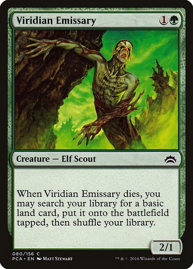 Viridian Emissary [Planechase Anthology] | Webway Games
