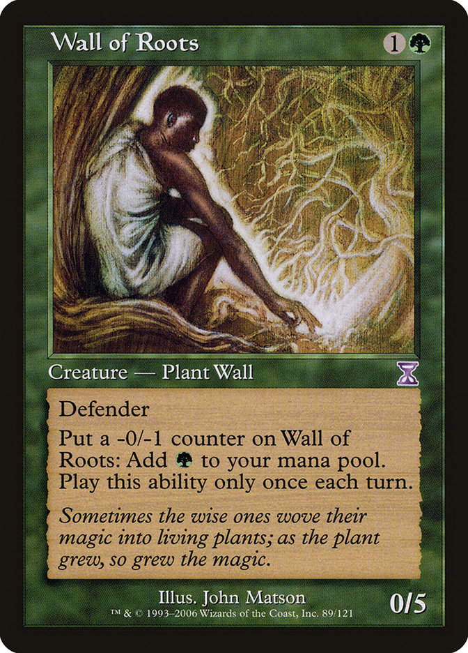 Wall of Roots [Time Spiral Timeshifted] | Webway Games