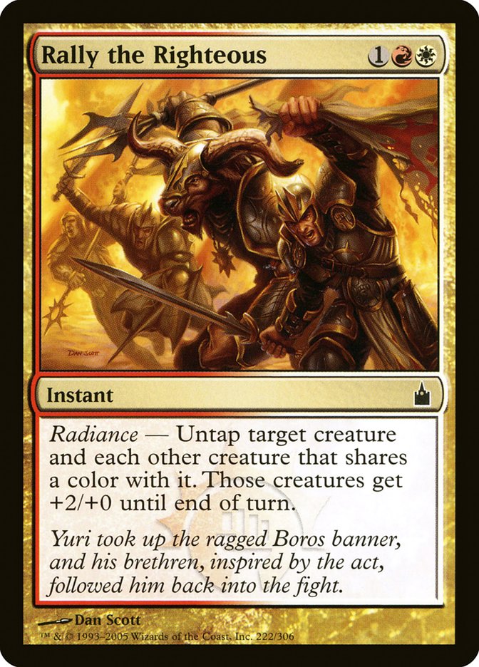 Rally the Righteous [Ravnica: City of Guilds] | Webway Games