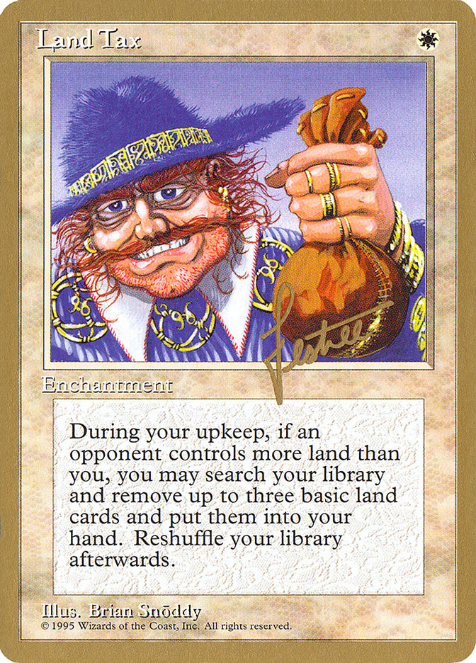 Land Tax (Bertrand Lestree) [Pro Tour Collector Set] | Webway Games