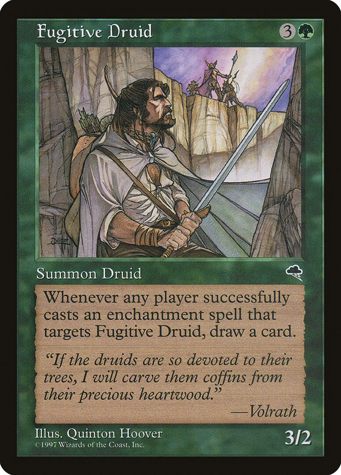 Fugitive Druid [Tempest] | Webway Games