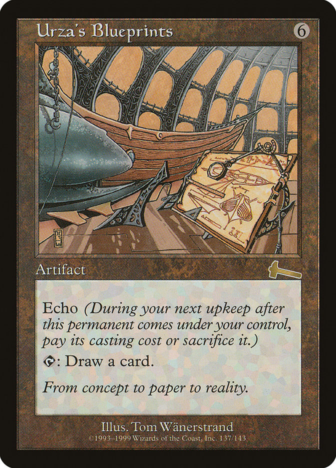 Urza's Blueprints [Urza's Legacy] | Webway Games