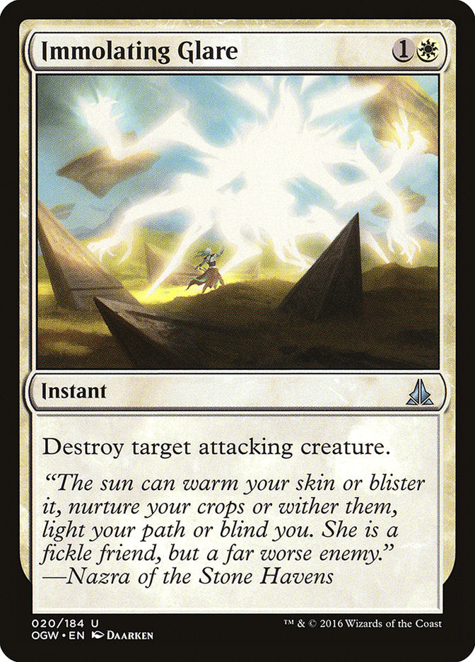 Immolating Glare [Oath of the Gatewatch] | Webway Games