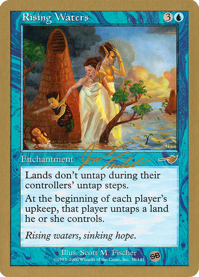Rising Waters (Jon Finkel) (SB) [World Championship Decks 2000] | Webway Games