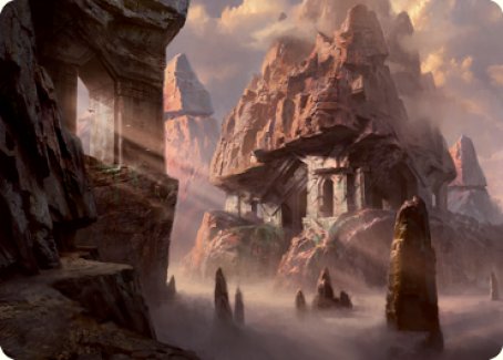 Mountain (277) Art Card [Dungeons & Dragons: Adventures in the Forgotten Realms Art Series] | Webway Games