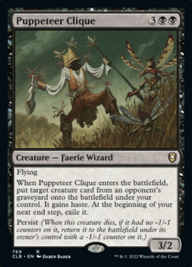 Puppeteer Clique [Commander Legends: Battle for Baldur's Gate] | Webway Games