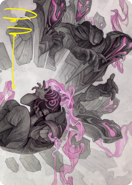 Rise of Extus Art Card (Gold-Stamped Signature) [Strixhaven: School of Mages Art Series] | Webway Games