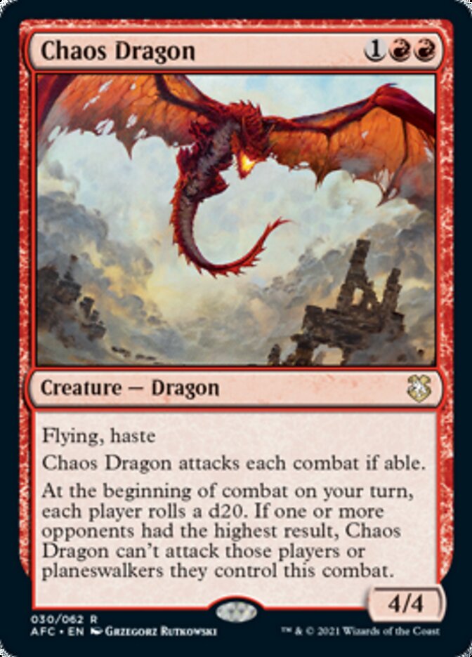 Chaos Dragon [Dungeons & Dragons: Adventures in the Forgotten Realms Commander] | Webway Games