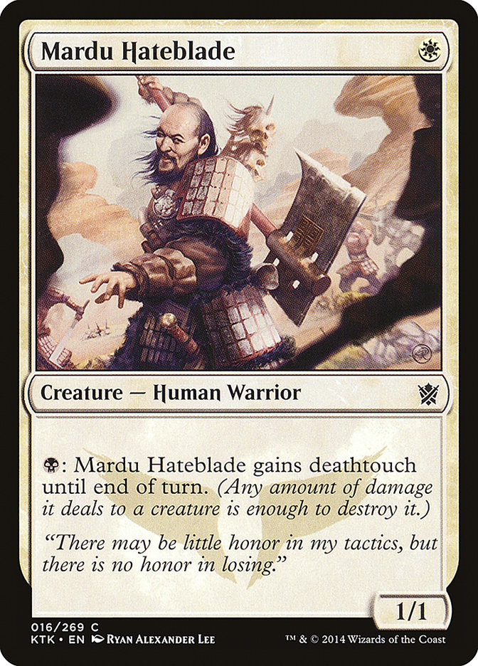 Mardu Hateblade [Khans of Tarkir] | Webway Games