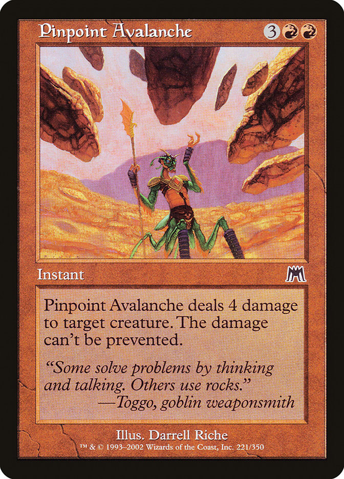 Pinpoint Avalanche [Onslaught] | Webway Games