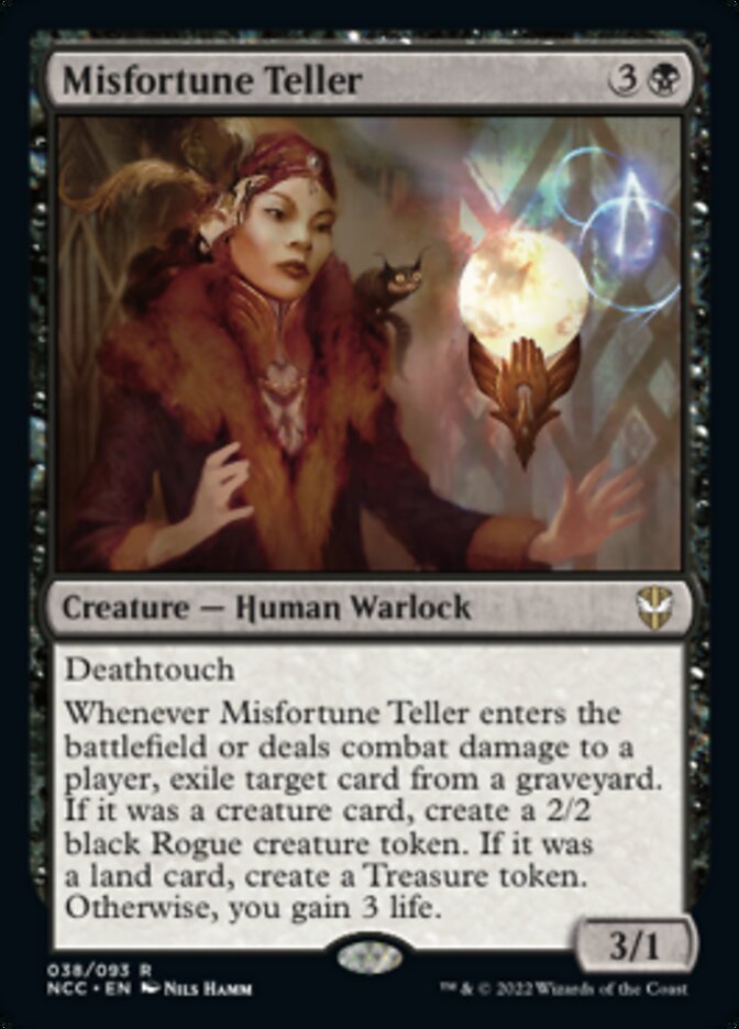 Misfortune Teller [Streets of New Capenna Commander] | Webway Games