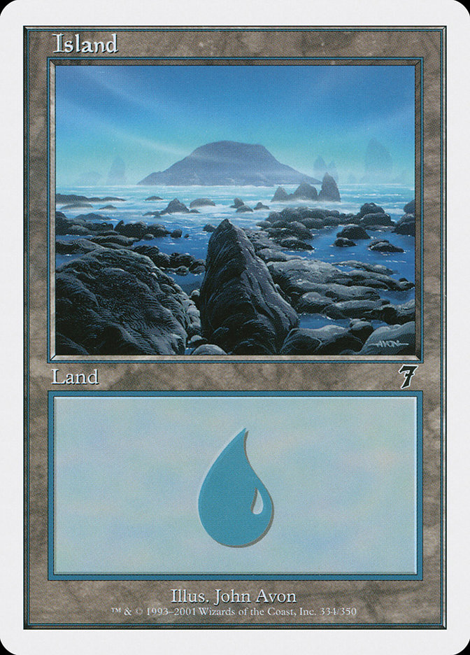 Island (#334) [Seventh Edition] | Webway Games