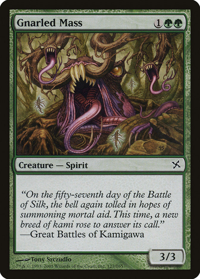 Gnarled Mass [Betrayers of Kamigawa] | Webway Games