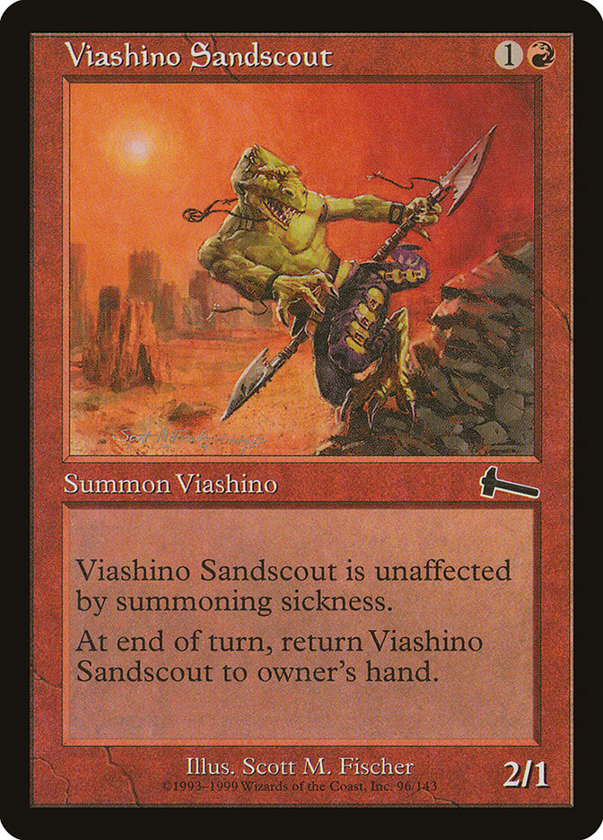 Viashino Sandscout [Urza's Legacy] | Webway Games