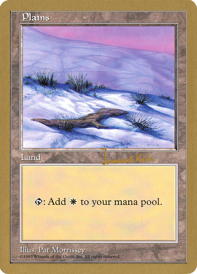 Plains (jk430) (Janosch Kuhn) [World Championship Decks 1997] | Webway Games