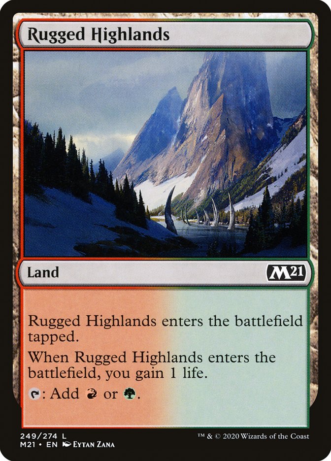 Rugged Highlands [Core Set 2021] | Webway Games