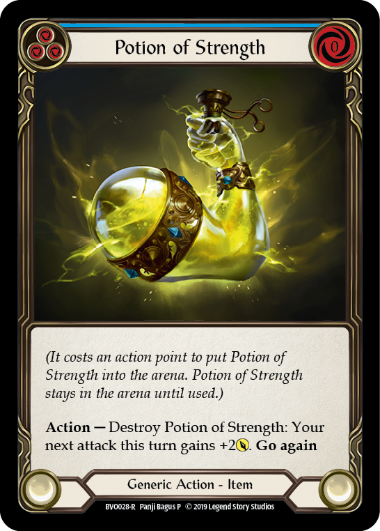 Potion of Strength [BVO028-R] 1st Edition Normal | Webway Games