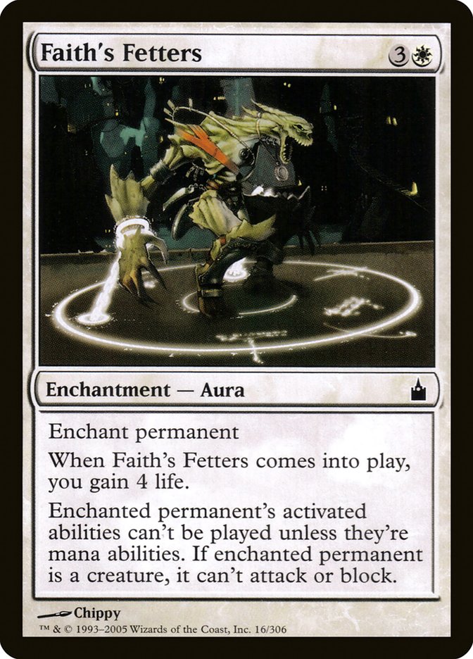 Faith's Fetters [Ravnica: City of Guilds] | Webway Games