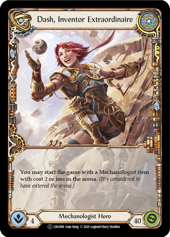 Dash, Inventor Extraordinaire [U-CRU098] Unlimited Normal | Webway Games