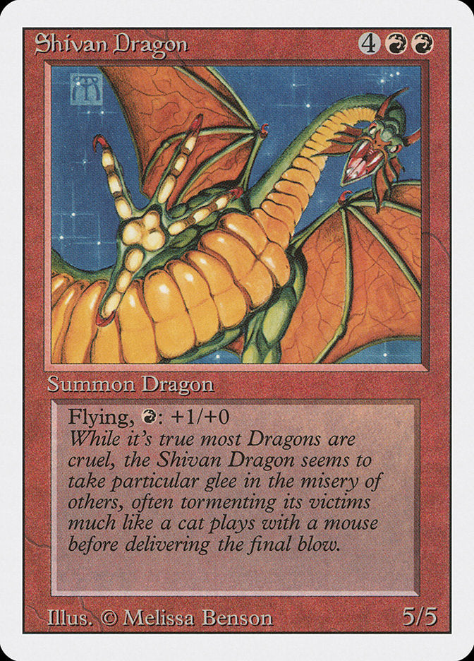 Shivan Dragon [Revised Edition] | Webway Games
