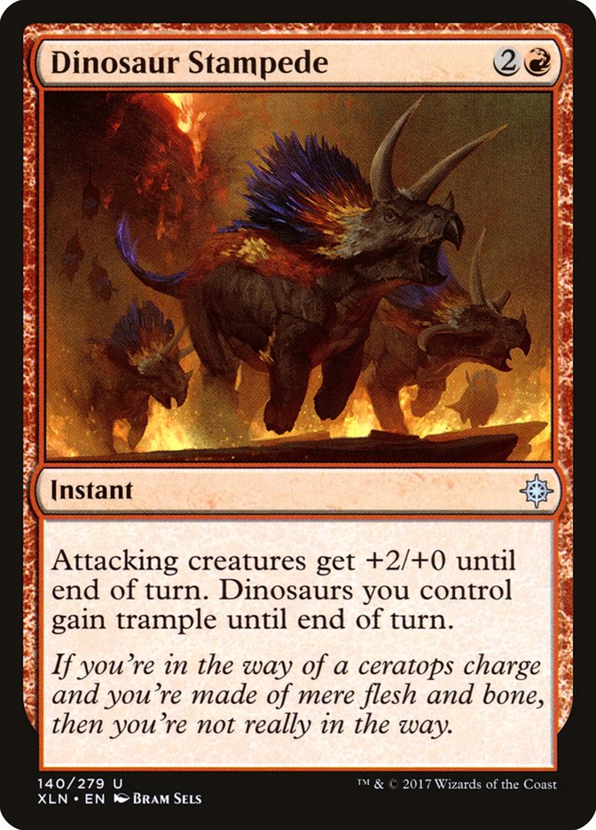 Dinosaur Stampede [Ixalan] | Webway Games