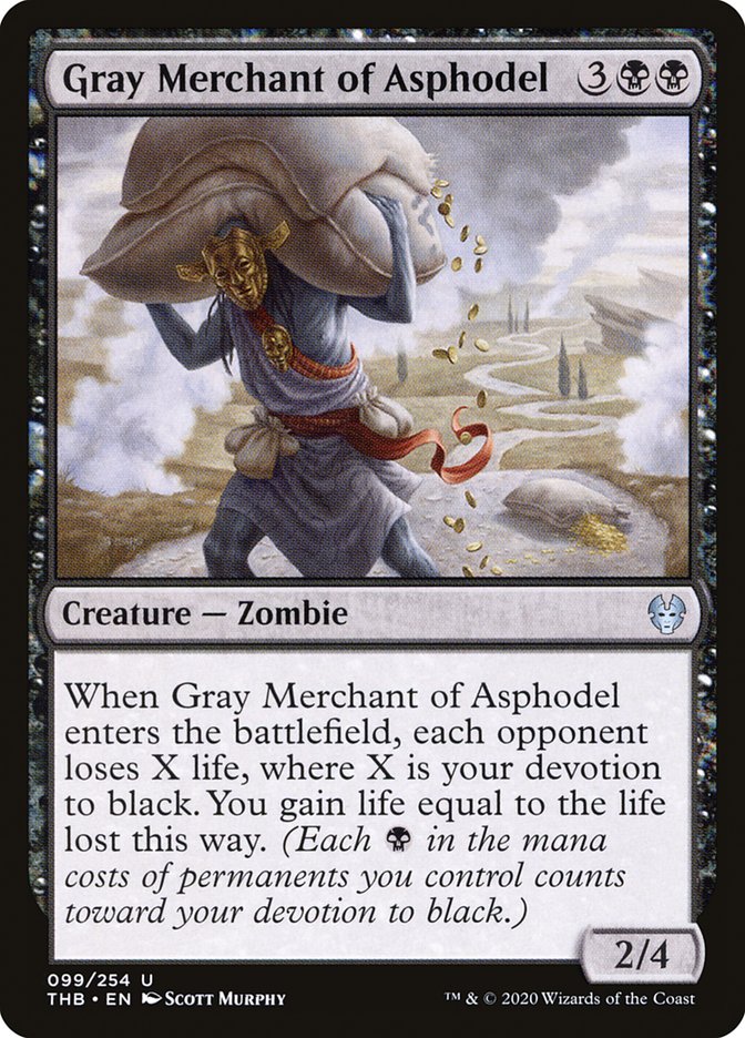 Gray Merchant of Asphodel [Theros Beyond Death] | Webway Games