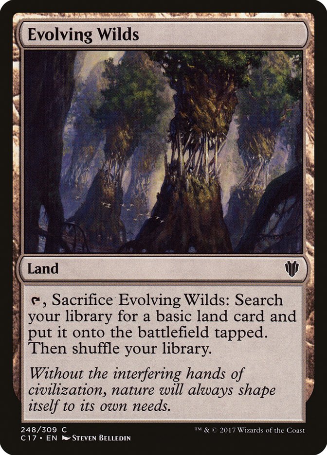 Evolving Wilds [Commander 2017] | Webway Games